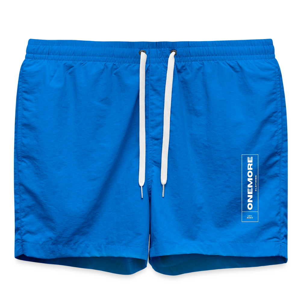 "ONEmore" Premium Badeshorts - cobalt blue