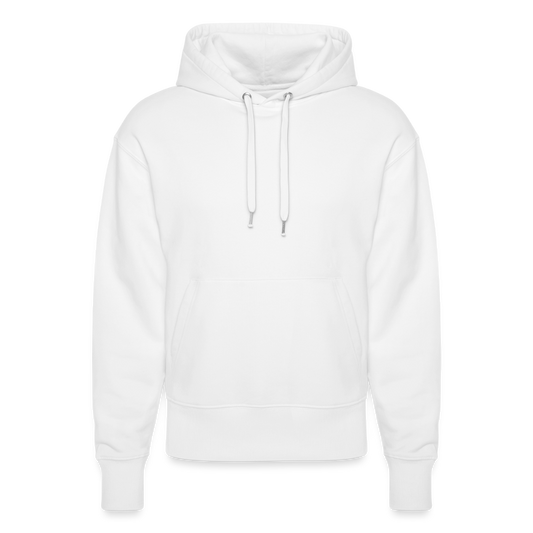 "Train Insane" Premium Hoodie Black Backprint - white