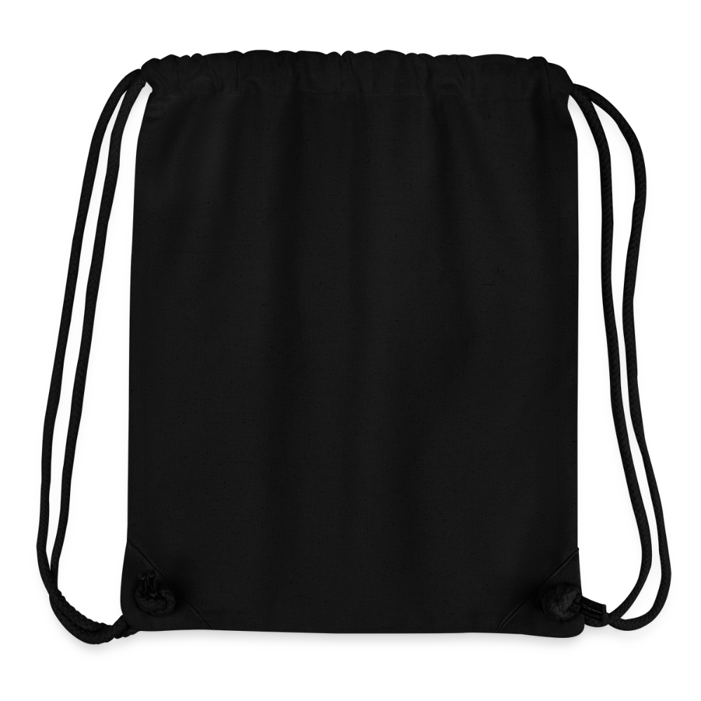 "ONEMORE" Recycled Gym Bag - black