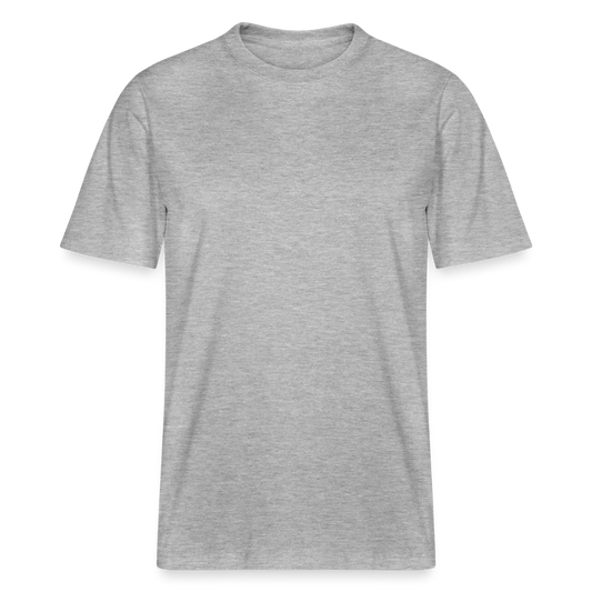 "Eat Clean Train Dirty" Premium Tee Black Backprint - heather grey