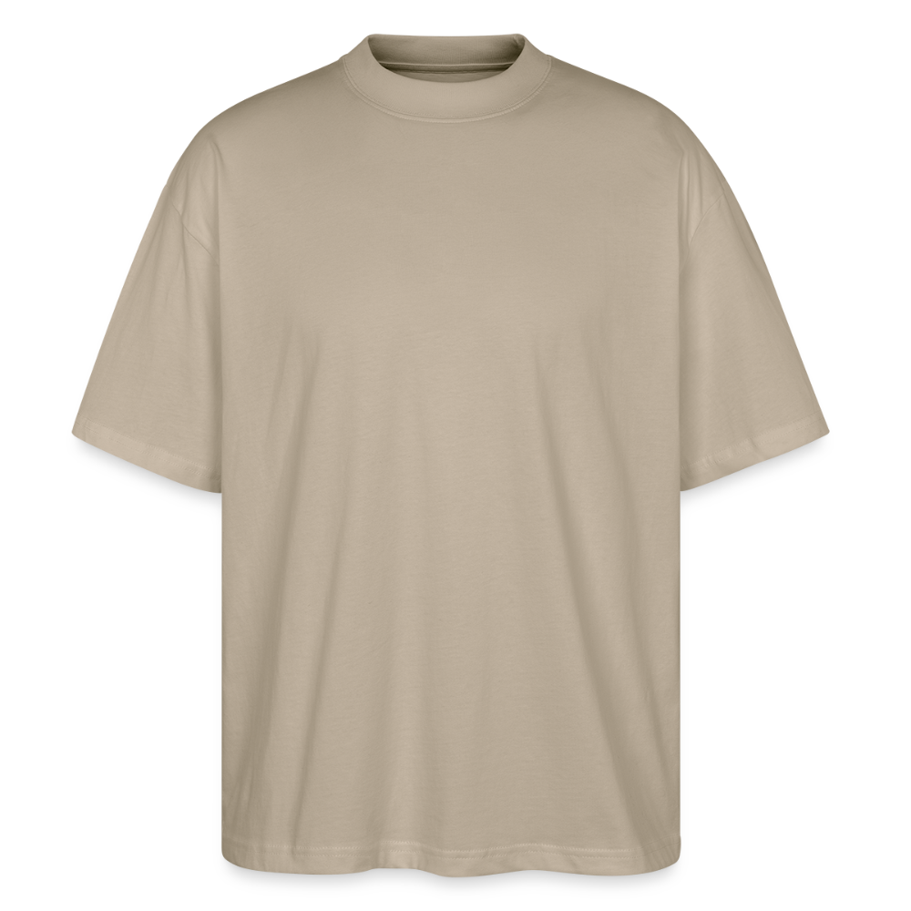 "Iron Vibes" Oversize Premium Tee - stone