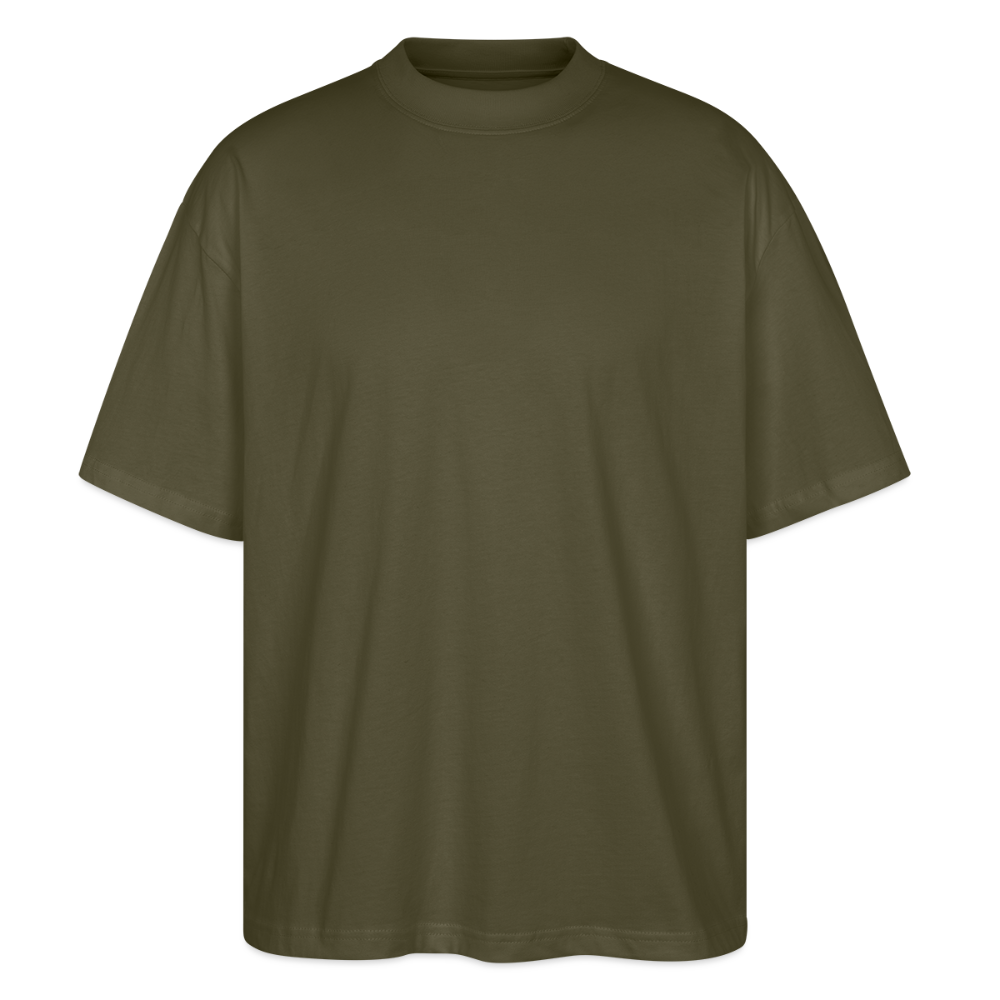 "Iron Vibes" Oversize Premium Tee - khaki