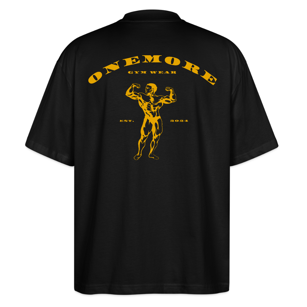 "Classic Muscle" Oversize Premium Tee Backprint - black