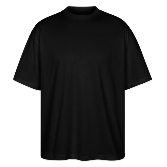 "Iron Vibes" Oversize Premium T-Shirt Front - Schwarz