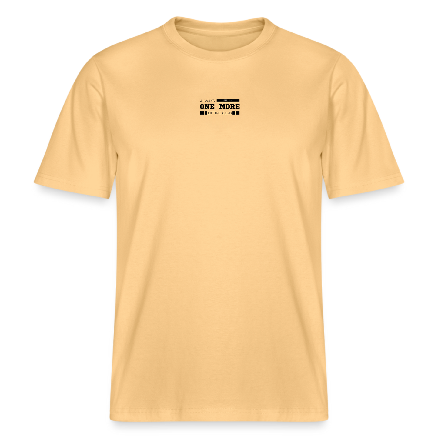 "Lifting Club" Premium Tee Black Frontprint