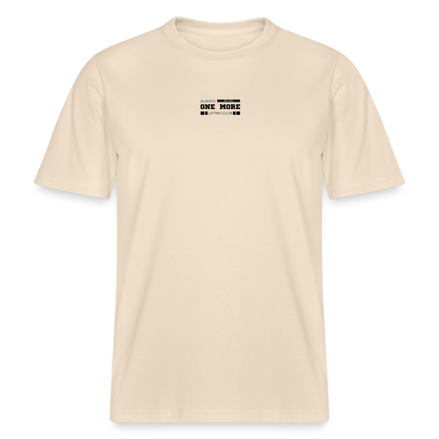 "Lifting Club" Premium Tee Black Frontprint