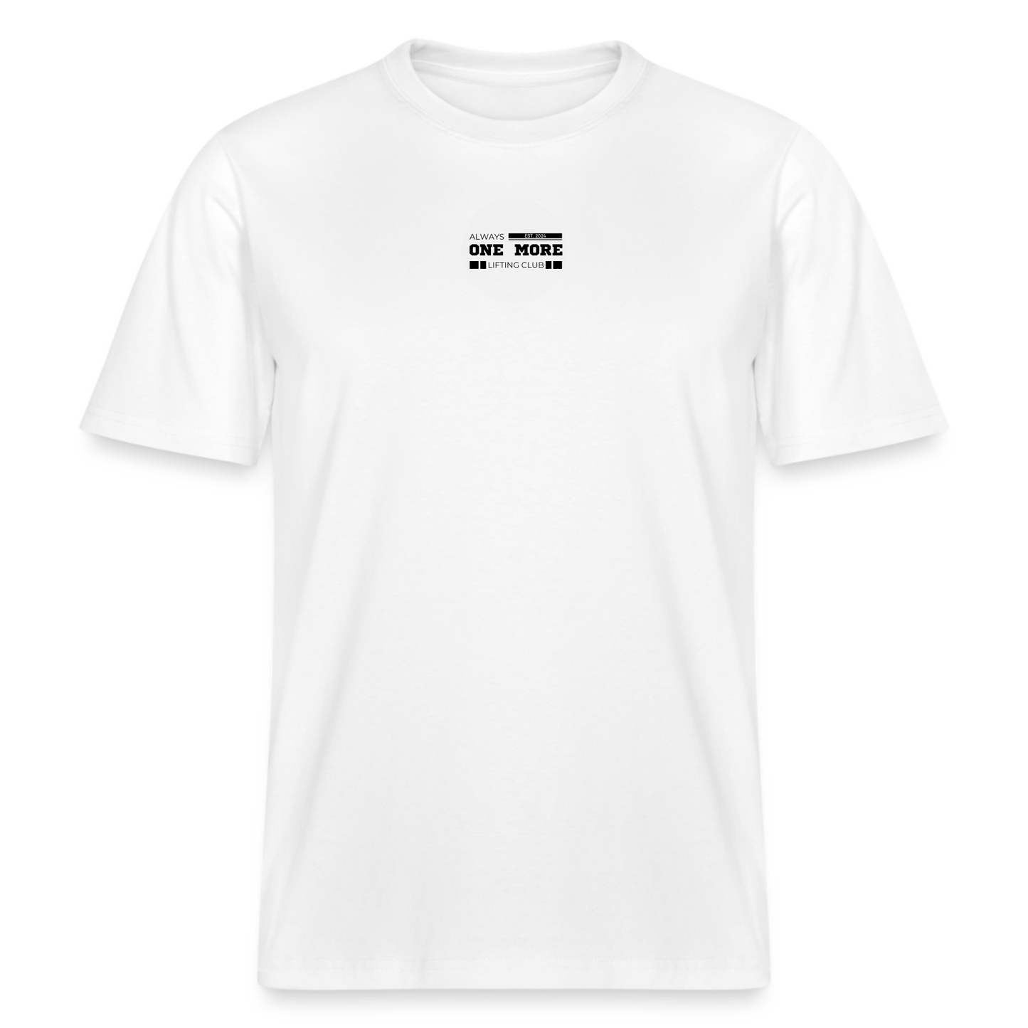 "Lifting Club" Premium Tee Black Frontprint