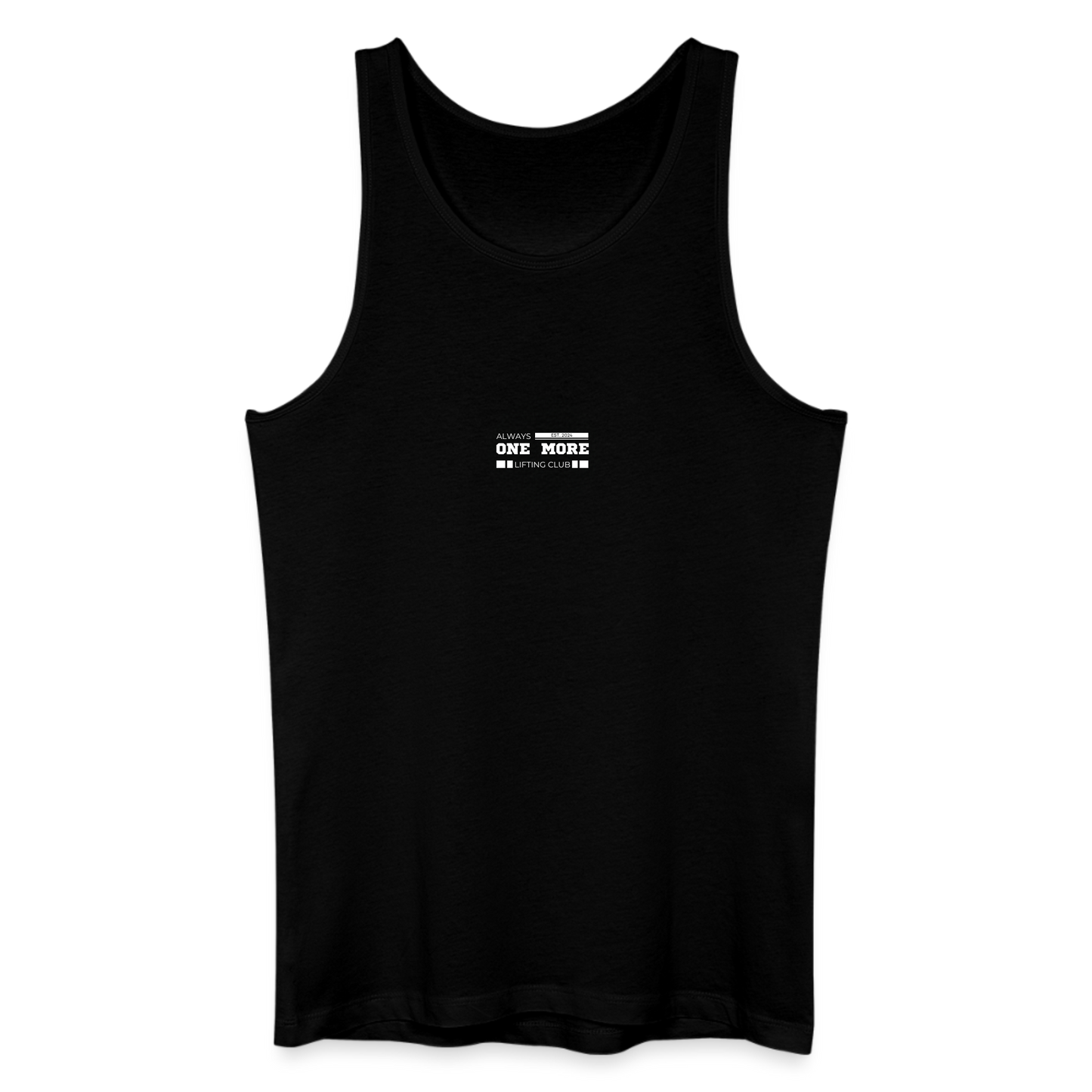 "Lifting Club" Premium Tank Top White Frontprint