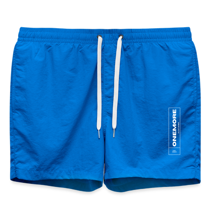 "ONEmore" Premium Badeshorts - cobalt blue