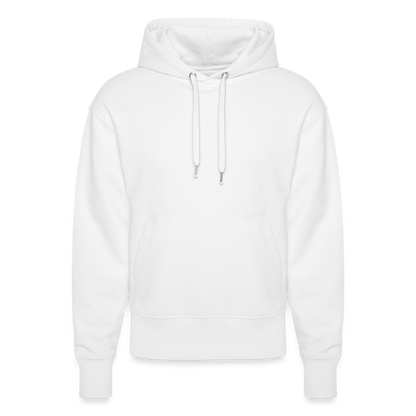 "Train Insane" Premium Hoodie Black Backprint - white