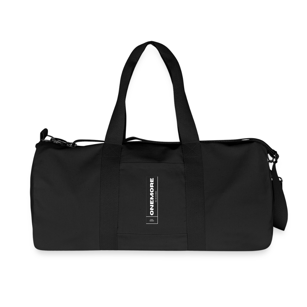 "ONEmore Recycled Duffle Gym Bag - black