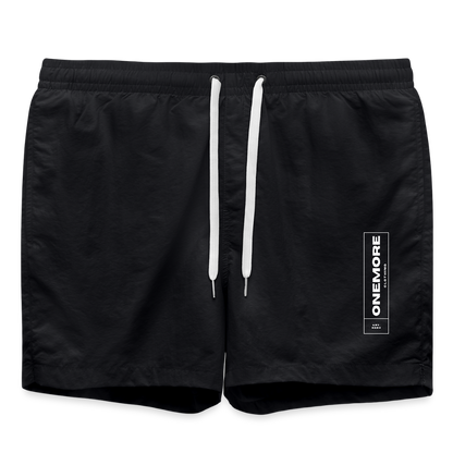 "ONEmore" Premium Badeshorts - black
