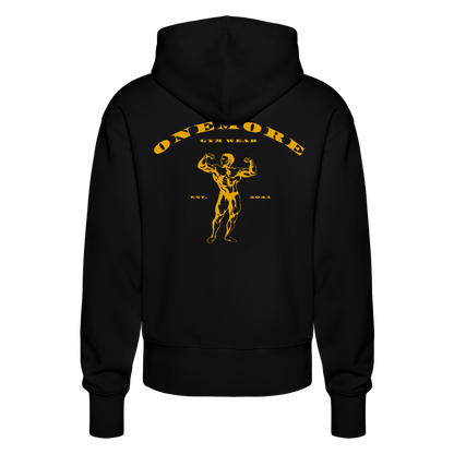 "Classic Muscle" Premium Hoodie Backprint - black