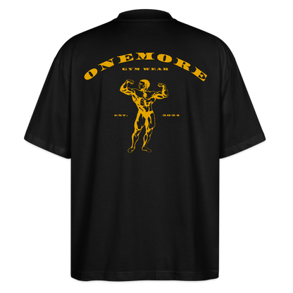 "Classic Muscle" Oversize Premium Tee Backprint - black