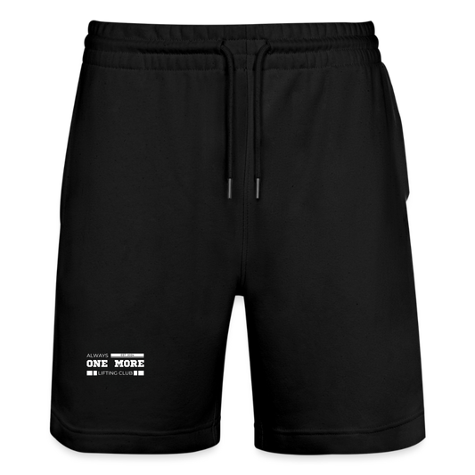"Lifting Club" Premium Shorts Frontprint - Schwarz