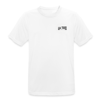 "Lifting Club" Breathable Premium Tee Black Frontprint